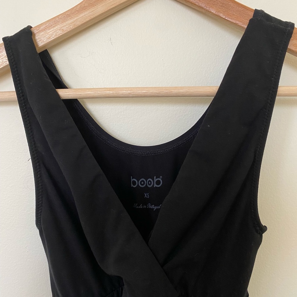 Boob Design Black Nursing Dress